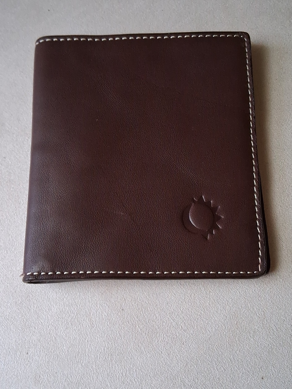 Brown Leather Bifold Wallet
